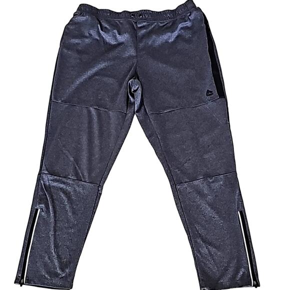 RBX Other - RBX Mens Jogging Pants Elastic Waist Two Pocket One Deep w/Zipper Gray Size XL